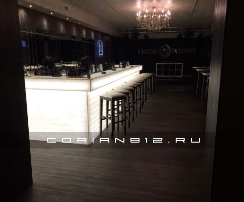 Барные стойки из искусственного камня