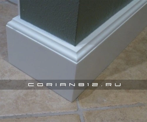 Плинтус из искусственного камня